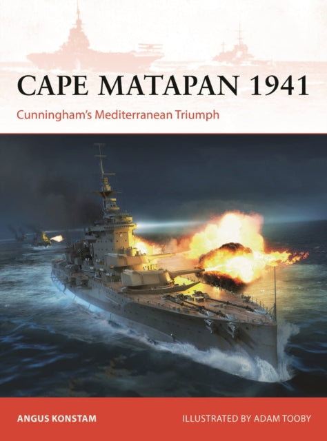 Binding: Paperback
Description: The first ever illustrated study of the largest and most significant clash between the Royal Navy and the Italian Regia Marina. The Battle of Matapan witnessed the first use of decisive new technologies to bring about a stunning British victory over the Italian Navy.