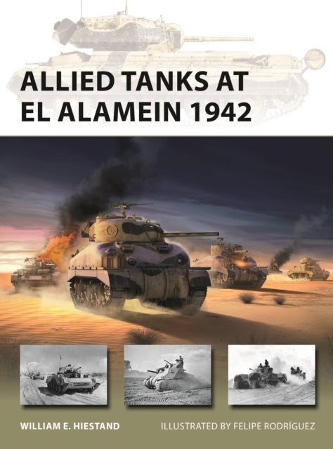 Binding: Paperback
Description: Examines Eighth Army's 1,000 - strong tank force rebuilt reorganized and equipped with brand - new Sherman and Churchill tanks that secured victory at the Second Battle of El Alamein.