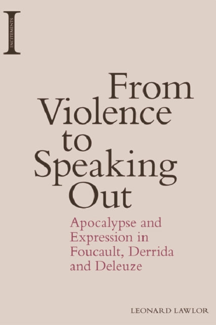 Binding: Paperback
Description: Drawing on a career - long exploration of 1960s French philosophy Leonard Lawlor seeks a solution to 'the problem of the worst violence'. Lawlor argues all violence must itself be reduced to its lowest level.