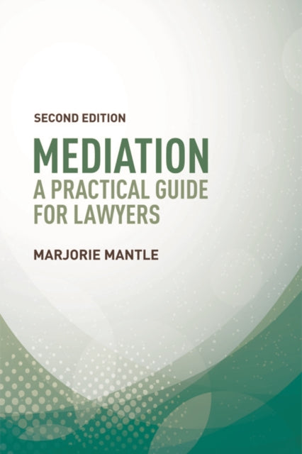 Binding: Paperback
Description: This handbook gives legal practitioners students and new mediators practical guidance on the mediation process.