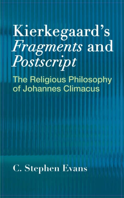 Binding: Hardcover
Description: Introduces even the non - specialist to two of Kierkegaard's most challenging works without minimizing the complex nature of his philosophy. Evans honors Kierkegaard's wish not to be confused with his pseudonyms and so frames the discussion around the thoughts of Johannes Climacus .