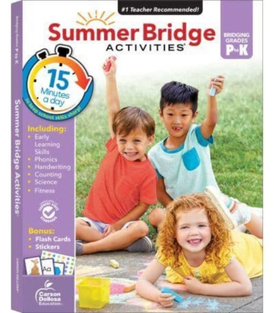 Binding: Paperback
Description: Select Guide Rating
Title: Summer Bridge Activities Grades Pk To K
Author(s): Activities Summer Bridge
Publisher: Carson Dellosa
Barcode: 9781483815794
Publication Date: 1/25/2015