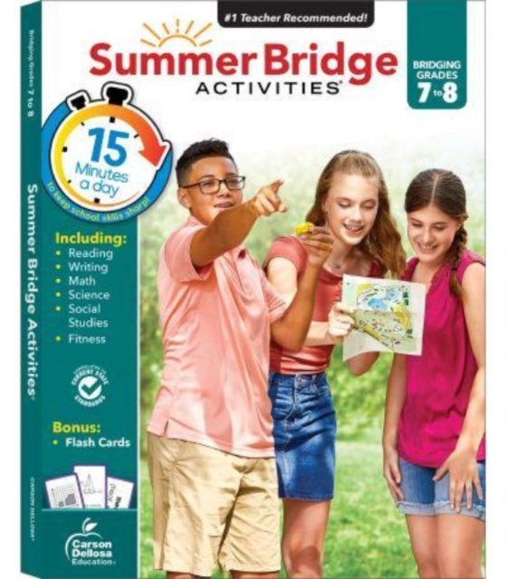 Binding: Paperback
Description: Select Guide Rating
Title: Summer Bridge Activities Grades 7 To 8
Author(s): Activities Summer Bridge
Publisher: Carson Dellosa
Barcode: 9781483815879
Publication Date: 1/25/2015