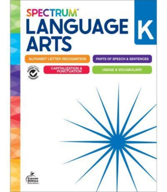 Binding: Paperback
Description: Select Guide Rating
Title: Spectrum Language Arts Workbook Grade K
Author(s): Spectrum
Publisher: Carson Dellosa
Barcode: 9781483871349
Publication Date: 3/14/2024