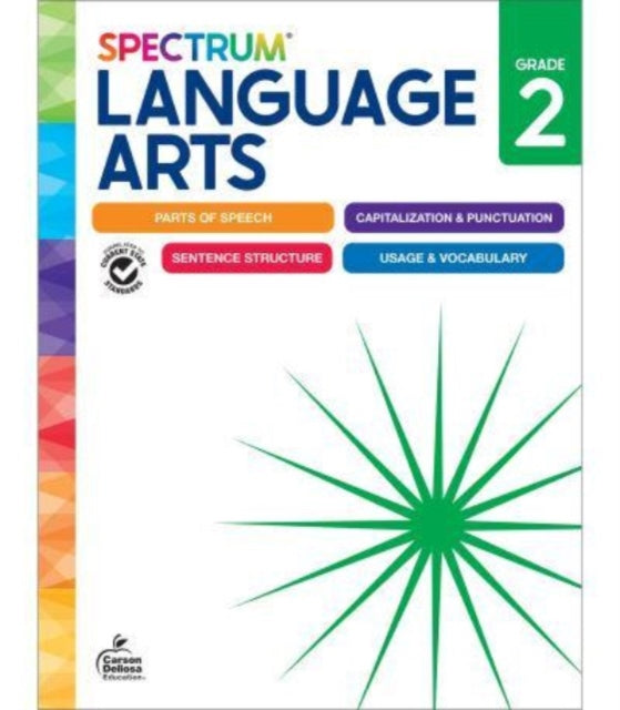 Binding: Paperback
Description: Select Guide Rating
Title: Spectrum Language Arts Workbook Grade 2
Author(s): Spectrum
Publisher: Carson Dellosa
Barcode: 9781483871363
Publication Date: 3/14/2024