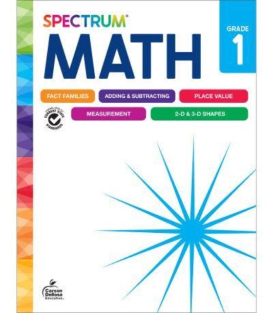 Binding: Paperback
Description: Select Guide Rating
Title: Spectrum Math Workbook Grade 1
Author(s): Spectrum
Publisher: Carson Dellosa
Barcode: 9781483871448
Publication Date: 5/6/2024