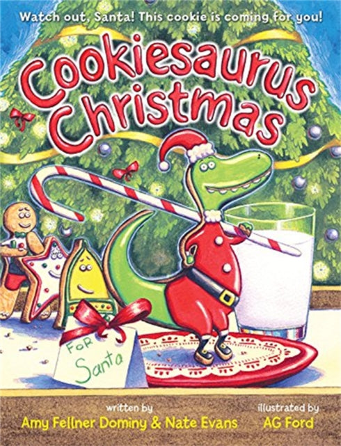 Binding: Hardcover
Description: Cookiesaurus Rex may not be your usual holiday treat but he has plenty of Christmas spirit. He would like nothing more than to make it onto Santa's cookie plate. After all the Big Guy should have only the best cookie to take back to the North Pole. But Mr.