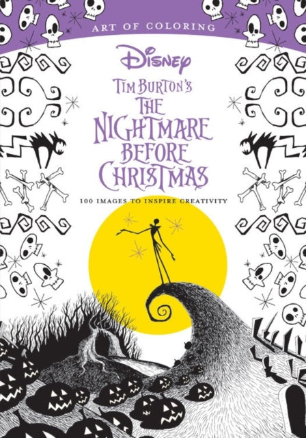 Disney Book Group - Art Of Coloring: Tim Burton's The Nightmare Before Christmas 100 Images To Inspire Creativity - Paperback