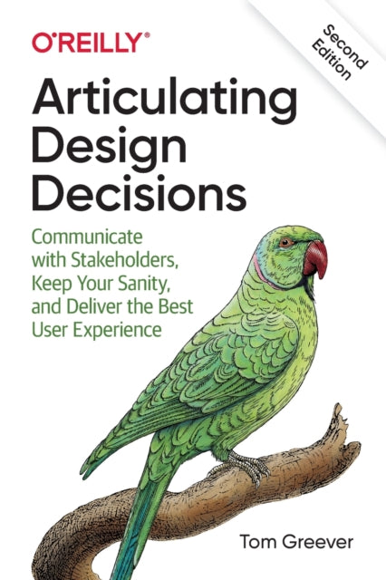Binding: Paperback
Description: This practical guide focuses on principles tactics and actionable methods for presenting your designs. Whether you design apps websites or products you ll learn how to get support from people who have influence over the project with the goal of creating the best user experience.