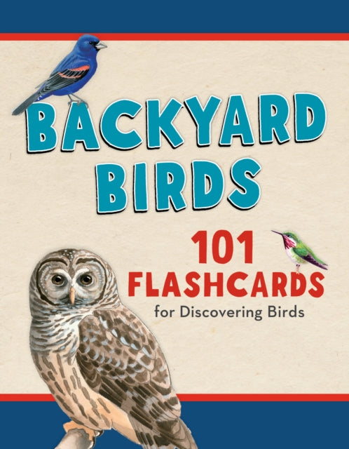 Binding: Toys & Hobbies
Title: Backyard Birds 101 Flashcards For Discovering Birds
Author(s): Telander Todd
Publisher: Rowman & Littlefield
Barcode: 9781493025831
Pages: 102 Pages, 101 Illustrations, Color
Publication Date: 1/1/2018
Category: Wildlife (Children's / Teenage)