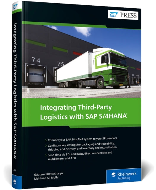 Binding: Hardcover
Description: Working with external partners for logistics operations? Set up seamless communication between your systems using this all - in - one handbook! Start with an overview of third - party logistics and learn how to design the best landscape for your business model.