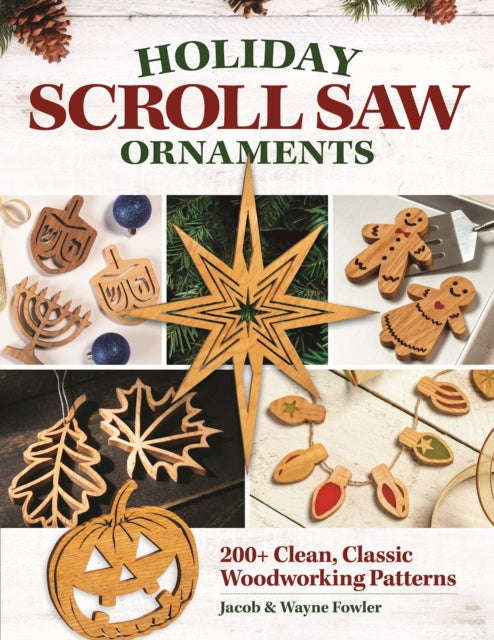 Binding: Paperback
Description: Explore over 200 wooden Christmas ornaments and other year - round holiday fretwork decorations for the scroll saw that both traditional and modern scrollers will love.