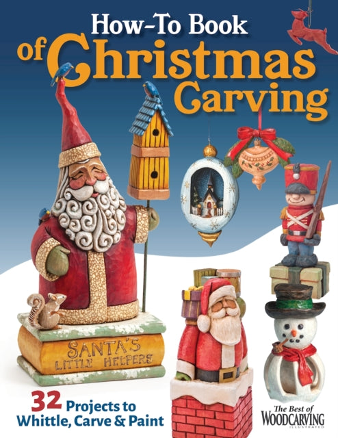Binding: Paperback
Description: This carving book contains over 30 of the best most classic and unique projects previously published in Woodcarving Illustrated magazine in the last decade from whittled ornaments and caricature decorations to chip carved and relief gifts and keepsakes.