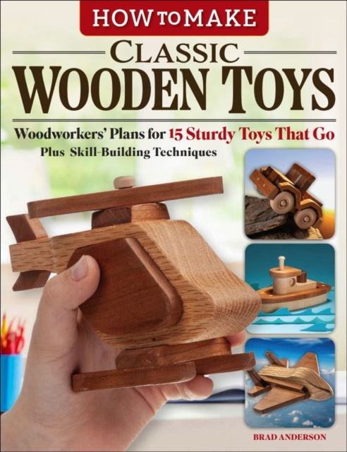 Binding: Paperback
Description: Don't just make a toy create an heirloom! Toymaker Brad Anderson's motto is " Wood toy plans for all ages. Designed to be built tough to be passed down and to last.
