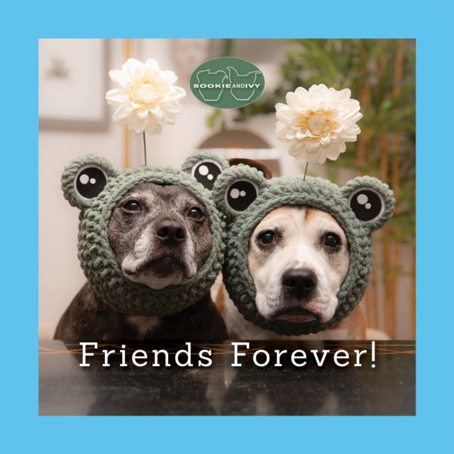 Binding: Hardcover
Description: Rescue dogs best friends super models and the internet's hottest twosome! Sookie & Ivy Friends Forever gift book features 30 stunning photographs of the two wearing crocheted hats handmade by their "dog mom" Jani Oja.