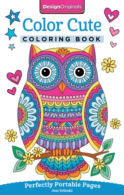 Binding: Paperback
Description: Take this perfectly portable little adult coloring book along wherever you go and you ll always be ready to color whenever inspiration strikes! Inside you ll find dozens of adorable owls mandalas flowers rainbows hearts and so much more.