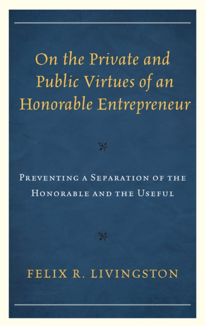 Binding: Hardcover
Description: Alexis de Tocqueville's writings on honor and his observation that a democracy's definition of honor stands for the peculiar individual character of that nation before the world provide inspiration for an ideal entrepreneurial innovator discussed in this book.