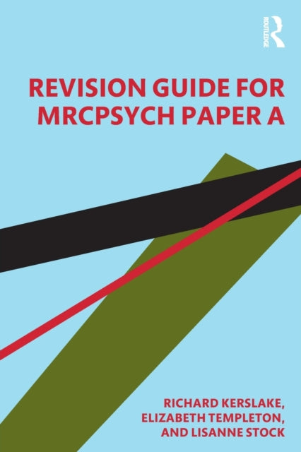 Binding: Paperback
Description: This text covers the key information necessary to pass Paper A of the postgraduate examination to become a member of the Royal College of Psychiatrists (MRC Psych).