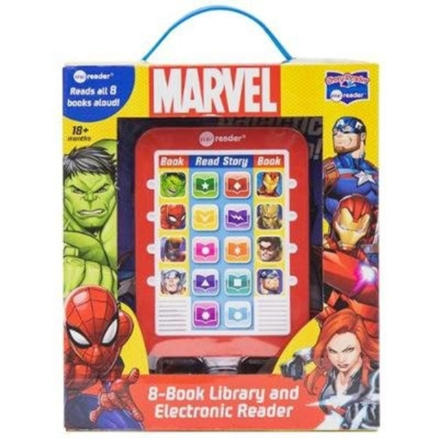 Pi Kids - Marvel: Me Reader 8 - Book Library And Electronic Reader Sound Book Set