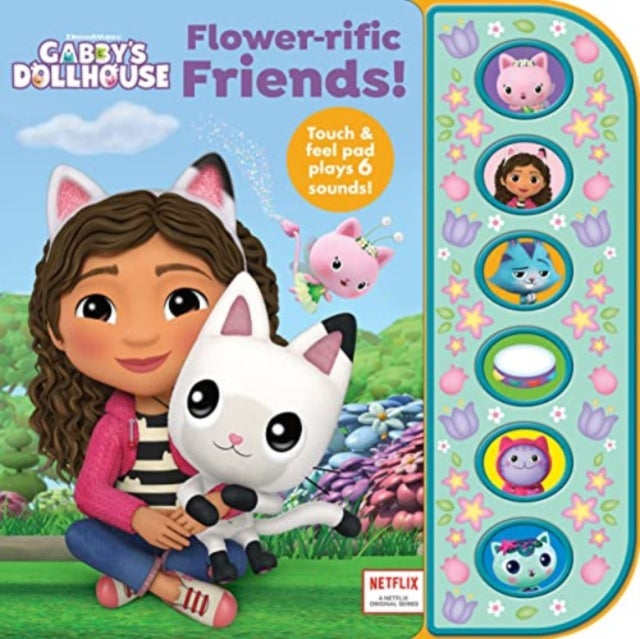 Kids P I - Dreamworks Gabbys Dollhouse Flowerrific Friends Sound Book - Hardcover
