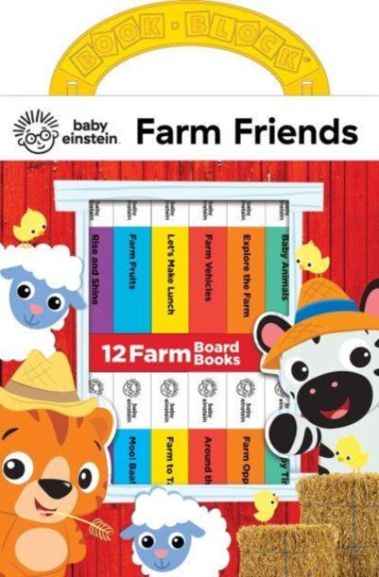 Binding: Hardcover
Description: Select Guide Rating
Title: Baby Einstein Farm Friends 12 Board Books My First Library
Author(s): Kids P I
Publisher: Phoenix International Publications Incorporated
Barcode: 9781503767324
Publication Date: 4/4/2023
Category: Farm Animals (Children's / Teenage)