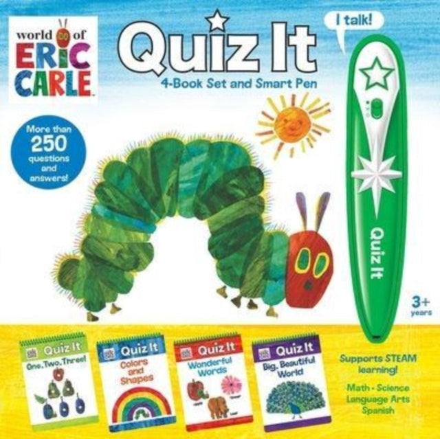 Pi Kids - World Of Eric Carle: Quiz It 4 - Book Set And Smart Pen
