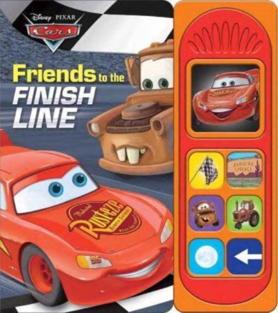 Kids P I - Disney Pixar Cars Little Sound Book Friends To Finish Line - Hardcover