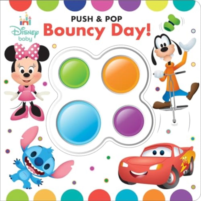 Kids P I - Disney Baby Jump Pounce Bounce Push & Pop - Hardcover