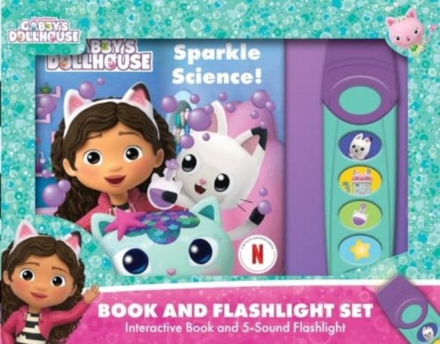 Kids P I - Gabby Sparkle Science Book & 5 Sound Flashlight Set - Paperback