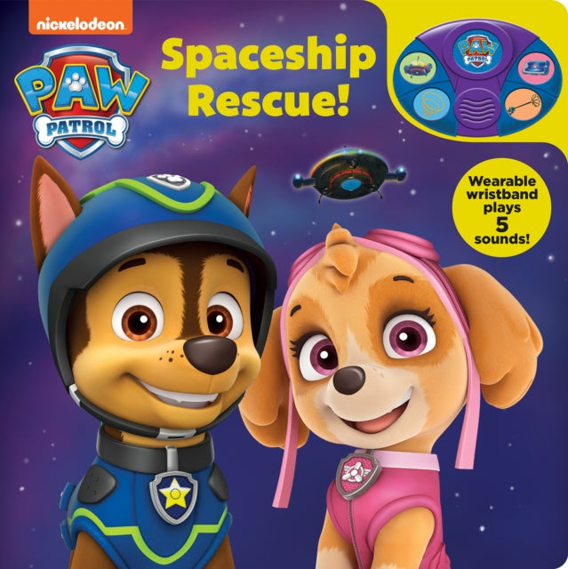 Pi Kids - Nickelodeon Paw Patrol: Spaceship Rescue! Book And Wristband Sound Book