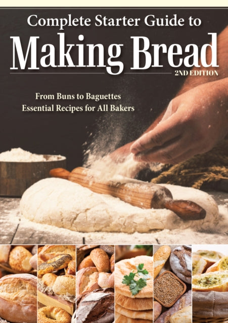 Binding: Paperback
Description: If you are a seasoned bread maker looking for tasty new bread recipes or baking techniques including how to bake bread in an air fryer or slow cooker or if you are new to breadmaking this complete guide is for you.