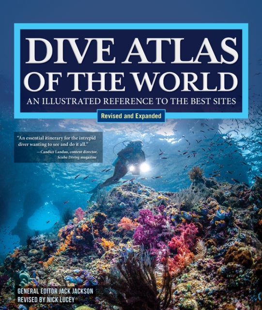 Binding: Hardcover
Description: The Dive Atlas of the World Revised and Expanded Edition offers an inspirational tour of top dive sites around the world based on first - hand experience photographed by experts. Lending his vast diving knowledge to this edition is industry expert Technical Editor Nick Lucey.