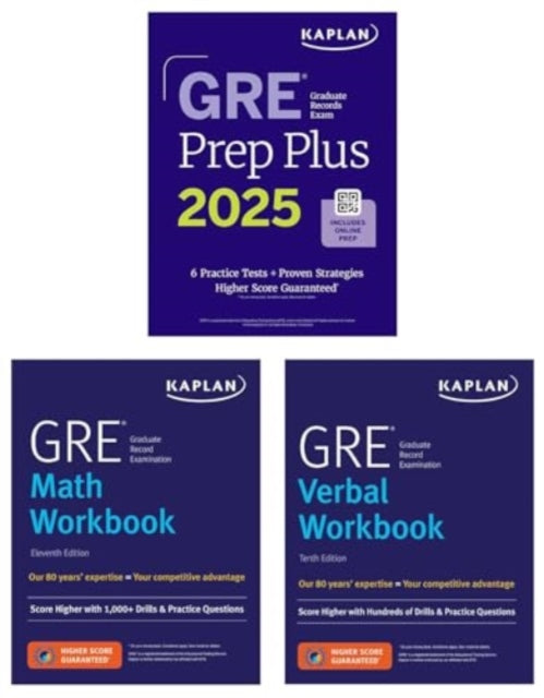 Binding: Paperback
Description: Kaplan's GRE Complete 2025 is your comprehensive guide to acing the GRE. Get an advantage on test day with our three best - selling GRE books one - year access to online practice and expert test - taking strategies.