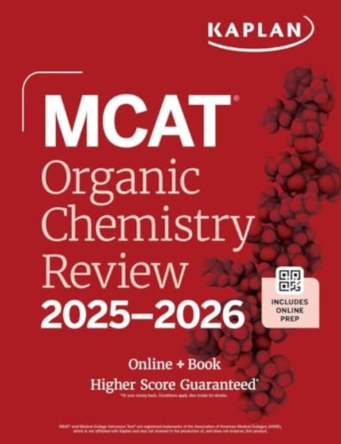 Binding: Paperback
Description: Kaplan's MCAT Organic Chemistry Review 2025 - 2026 offers an expert study plan detailed subject review and hundreds of online and in - book practice questions all authored by the experts behind Kaplan's score - raising MCAT prep course. Prepping for the MCAT is a true challenge.