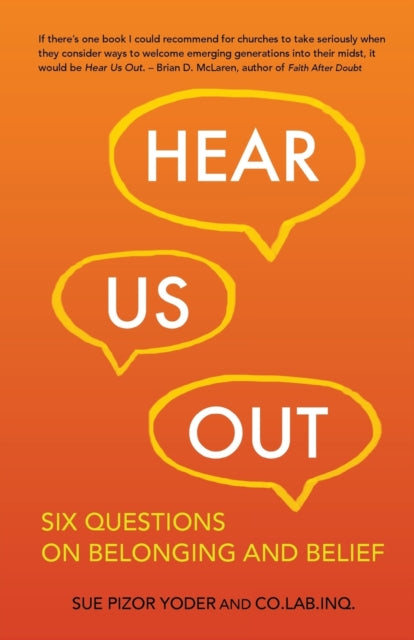 Binding: Paperback
Description: Select Guide Rating
Title: Hear Us Out Six Questions On Belonging And Belief
Author(s): Yoder Sue Pizor
Publisher: 1517 Media
Barcode: 9781506489193
Pages: 208 Pages
Publication Date: 7/25/2023
Category: Christian Ministry & Pastoral Activity