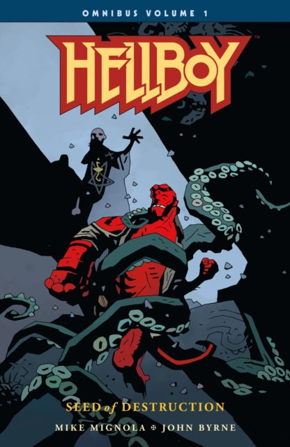 Binding: Paperback
Description: The story jumps from Hellboy's mysterious World War II origin to his 1994 confrontation with the man who summoned him to earth and the earliest signs of the plague of frogs.