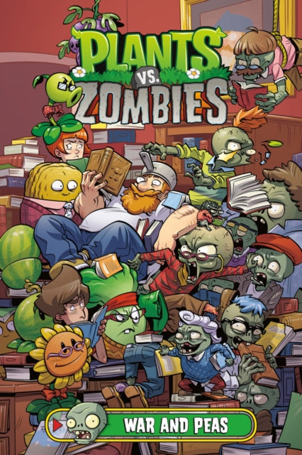 Binding: Hardcover
Description: On your bookmarks. get set. GO! Let the bookish battle commence! When Dr. Zomboss and Crazy Dave find themselves members of the same book club a literary war is inevitable. The position of leader of the book club opens up and the plants vs.