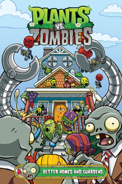 Binding: Hardcover
Description: Plant pals Nate and Patrice suggest a brilliant idea: thwart any attack from the zombies by putting defending plants named Guard - ens inside homes as well as in yards! But as soon as Mr. Stubbins informs zombie leader and Pop Smarts lover Dr.