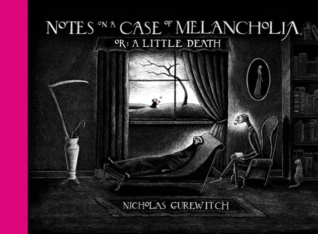 Binding: Hardcover
Description: Death arrives in this darkly humorous and brilliantly illustrated tale created by Nicholas Gurewitch author of The Perry Bible Fellowship Almanack! Death becomes a patient of a recently - bereaved psychoanalyst.