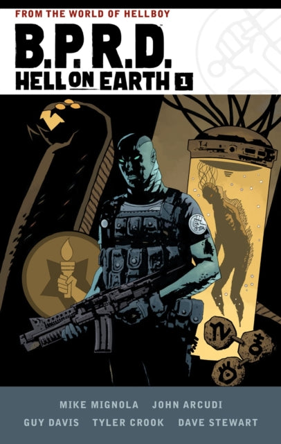 Binding: Paperback
Description: The plague of frogs has ended but earth will never be the same and the fractured B. P. R. D. struggles to battle dangerous monsters and humans alike from a trailer - park cult to a Russian town ravaged by a zombie - like virus. This is the first hardcover edition of the B. P. R.