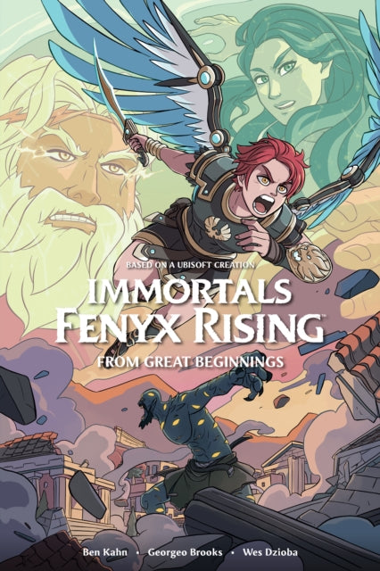 Binding: Paperback
Description: Fenyx enjoys her new life on Mount Olympus but when her hometown suddenly gets hit by strange earthquakes she has to investigate. Back at home she reunites with her human father - to his shock he learns that gods are real.