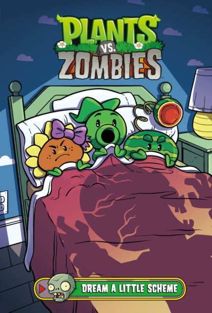 Binding: Hardcover
Description: Disturbed by his own nightmares Dr. Zomboss invents a machine that allows him to enter the dreams of Neighborville's citizens/ Zomboss hopes to hypnotize humans using their dreams into liking and approaching zombies instead of fearing them and running away.