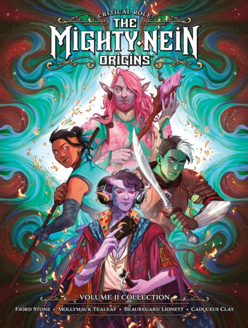 Binding: Hardcover
Description: Finish the adventure with the final volume of The Mighty Nein Origins featuring Mollymauk Tealeaf Beauregard Lionett Fjord Stone and Caduceus Clay.