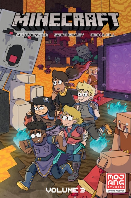 Binding: Paperback
Description: Candance Evan Grace Tobi and Tyler continue their adventures in the world of Minecraft and find themselves stumbling upon a mysterious ruined portal. Arriving to a strange and wonderful corner of the Nether that they've never seen the group turn to their Nether expert Grace for help.