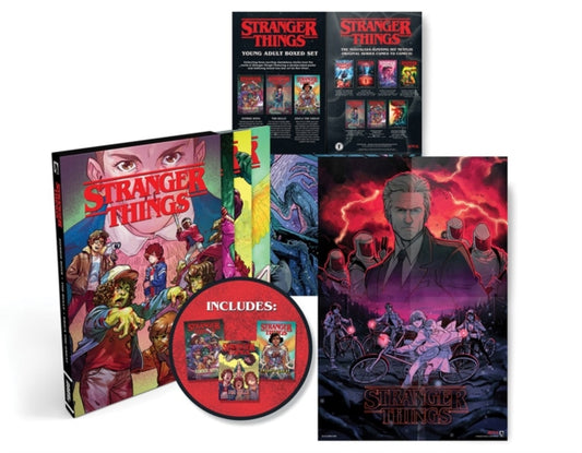 Binding: Paperback
Description: Collecting three exciting standalone stories from the world of Stranger Things this graphic novel boxed set makes the perfect gift for any young fan of the hit Netflix show.
