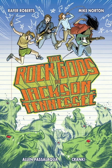 Binding: Paperback
Description: The heartwarming coming - of - age tale of four high school outcasts who start a band to gain fame and popularity. but have to defend their hometown from a hungry horde of monsters instead.