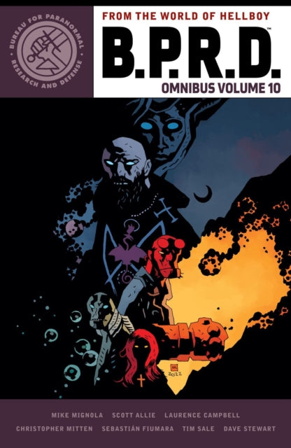 Binding: Paperback
Description: Written by Mike Mignola and Scott Allie and brilliantly rendered by artists Laurence Campbell Sebastian Fiumara Christopher Mitten and Mignola himself this omnibus is a must have! New cover art from Mike Mignola with Dave Stewart!
Title: B. P. R. D.