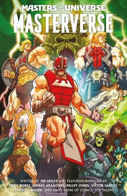 Binding: Paperback
Description: In the depths of Castle Grayskull the Sorceress and Zodac debate the value of He - Man. To save the life of her champion the Sorceress must take the Cosmic Enforcer on a tour of the multiverse.