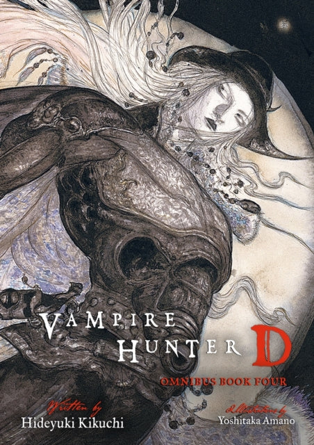 Binding: Paperback
Description: A treasure of tales awaits inside the oversize Vampire Hunter D Omnibus Book Four beginning with Dark Nocturne a collection of three novellas. In the title story Dark Nocturne D investigates a siren song luring young men to their death.