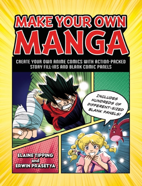 Binding: Paperback
Description: Draw narrate and create your own manga adventure with this interactive workbook featuring blank fill - in panels so you can set up your very own comic.